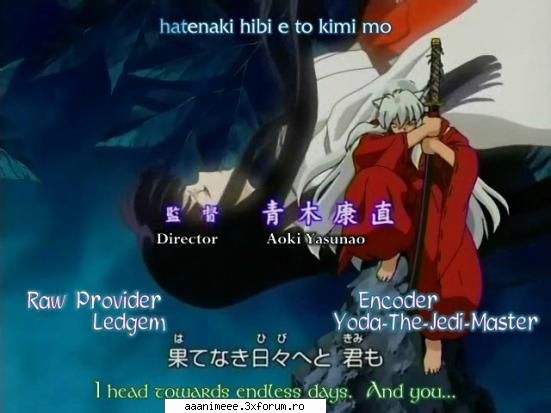 A faithfull love song since before we met... - yeap am avut incredere in tine pana la sfarsit - Inuyasha