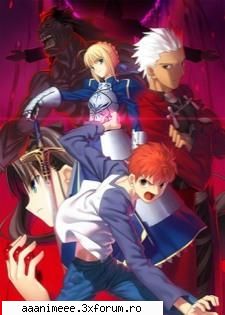 Fate stay night - aici e iar rin cu servitorul ei Archer si apoi - Diverse animeuri