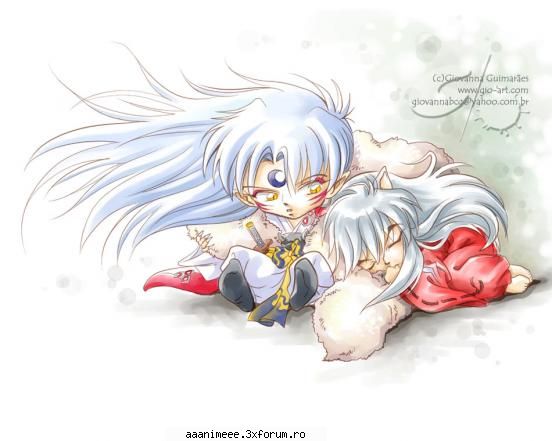 Inuyasha - Movie 2 - Castle Beyond The Looking Glass - super filmul 2( my bun decÃ¢t 1!!!! ) - Inuyasha