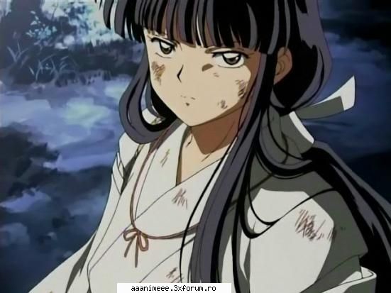 Kikyo - dea...si yo pun iar...ku kikyo singura - Inuyasha
