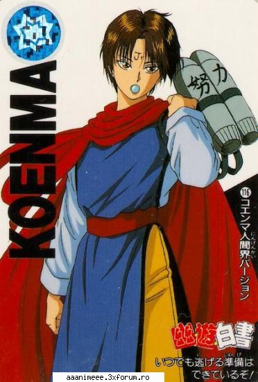 Koenma - offf Koenma ... ador cum arata in varianta de - Yu Yu Hakusho