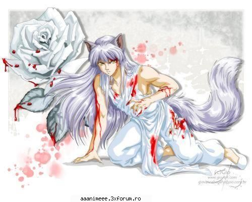 Kurama - Sau poza asta....doamne ...îmi place la nebunie - Yu Yu Hakusho