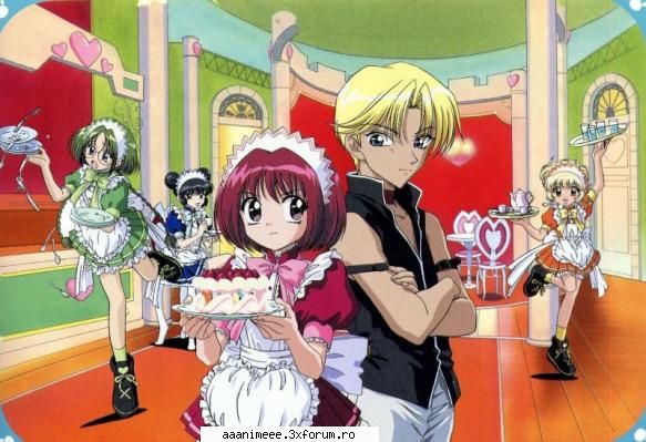 Poze cu Mew Mew Power - 6. mew mew team si eliot - Mew Mew Power