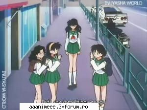 at the place we met - cand se intalneste cu fetele - Inuyasha