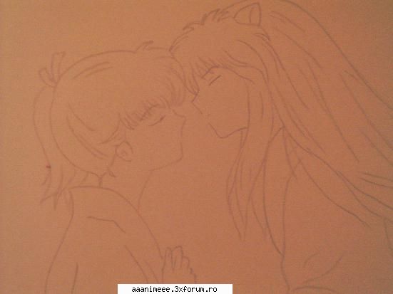 fan art-uri inuyasha - Si ultima, Inuyasha & Kagome - Imagini