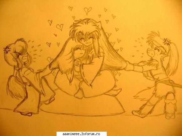 fan art-uri inuyasha - Din nou nu e poza mea (autoarea e tot cea de mai - Imagini