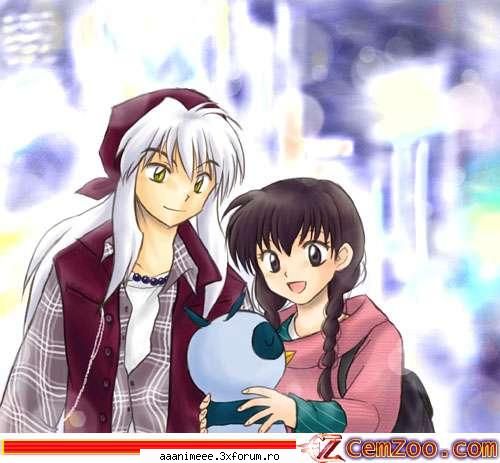 poze si avatare - kagome and inuyasha - Inuyasha